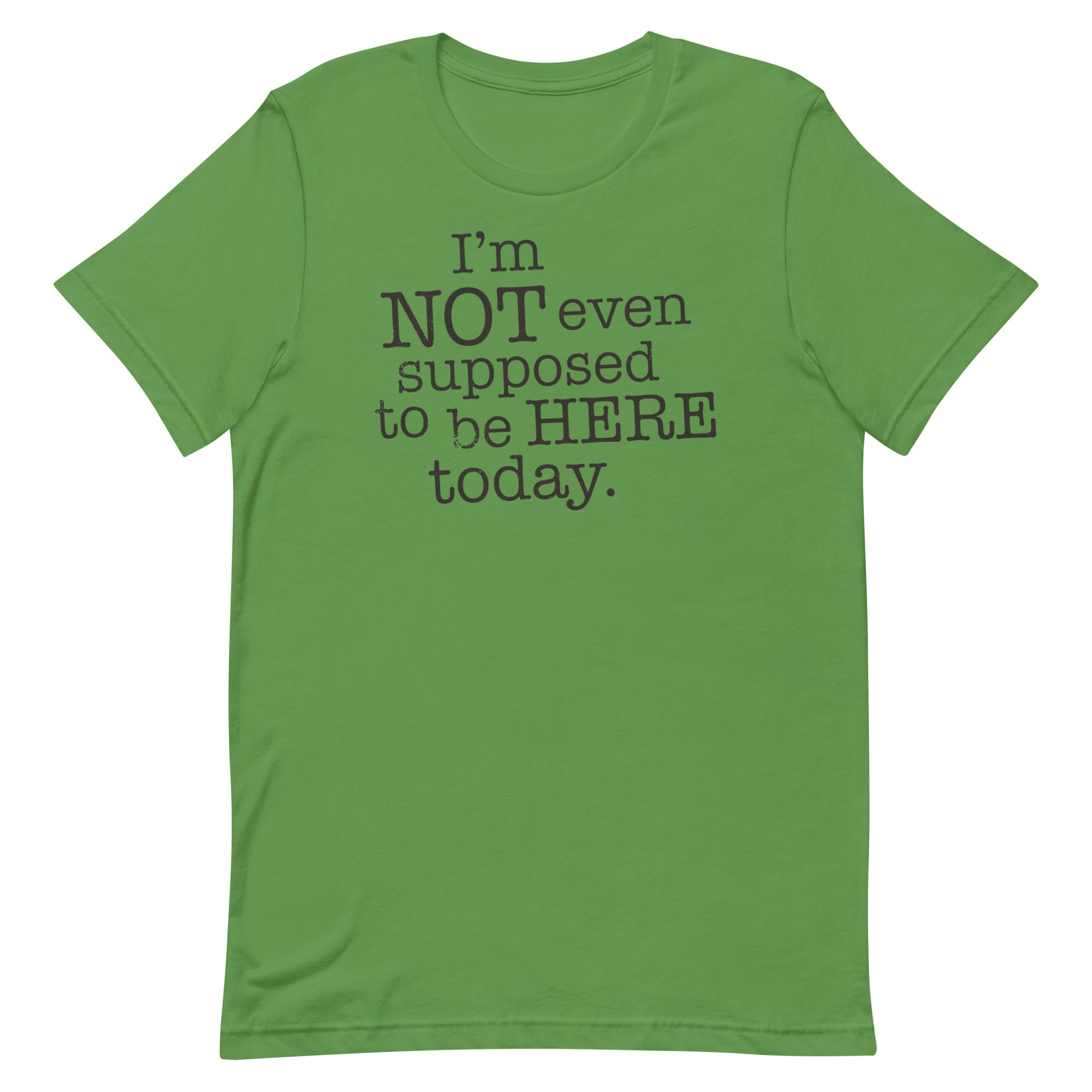 I'm Not Even Supposed To Be Here Today Men's Signature Tee Hoodie, Sweatshirt | CoreVibeTees.com (Image 3)