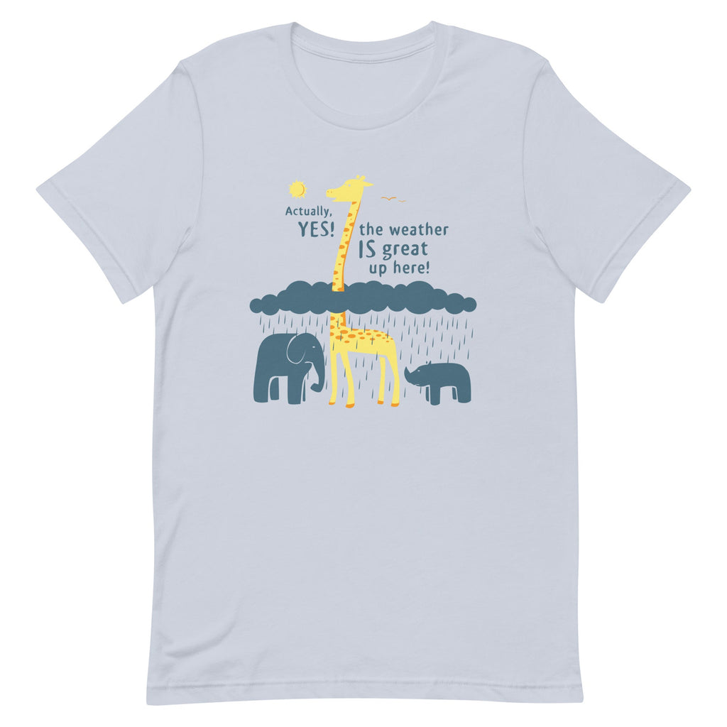 The Weather Is Great Up Here! Men's Signature Tee Hoodie, Sweatshirt | CoreVibeTees.com (Image 4)