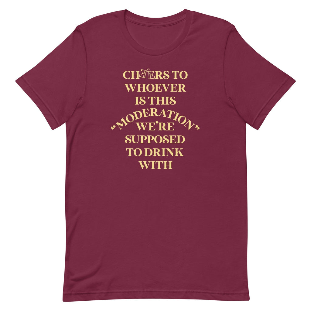 Cheers To Whoever Is This Moderation Men's Signature Tee Hoodie, Sweatshirt | CoreVibeTees.com (Image 3)