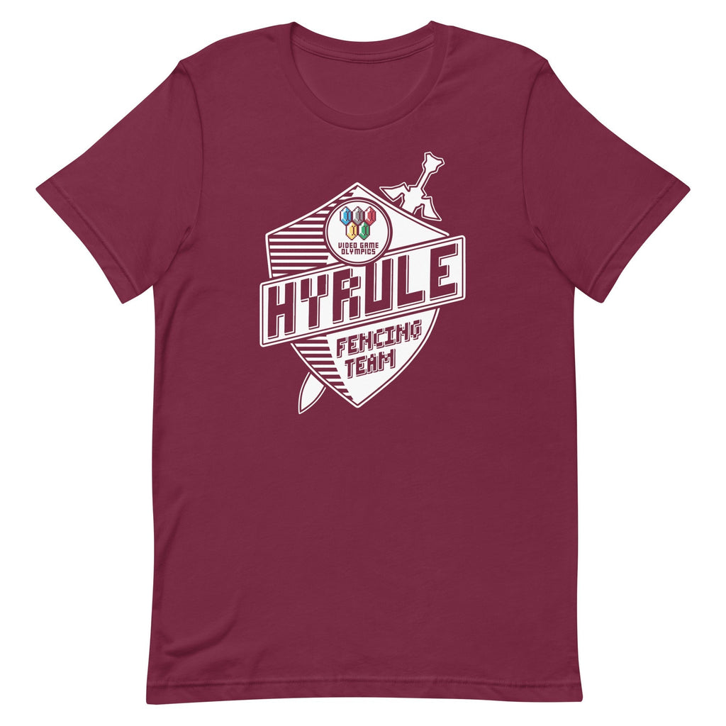 Hyrule Fencing Team Men's Signature Tee Hoodie, Sweatshirt | CoreVibeTees.com (Image 4)