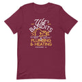 Wet Bandits Plumbing & Heating Men's Signature Tee Hoodie, Sweatshirt | CoreVibeTees.com (Image 1)
