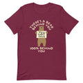 There's A Bear Behind You, 100% Behind You Men's Signature Tee Hoodie, Sweatshirt | CoreVibeTees.com (Image 1)