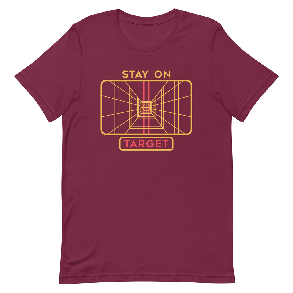 Stay On Target Men's Signature Tee Hoodie, Sweatshirt | CoreVibeTees.com (Image 4)