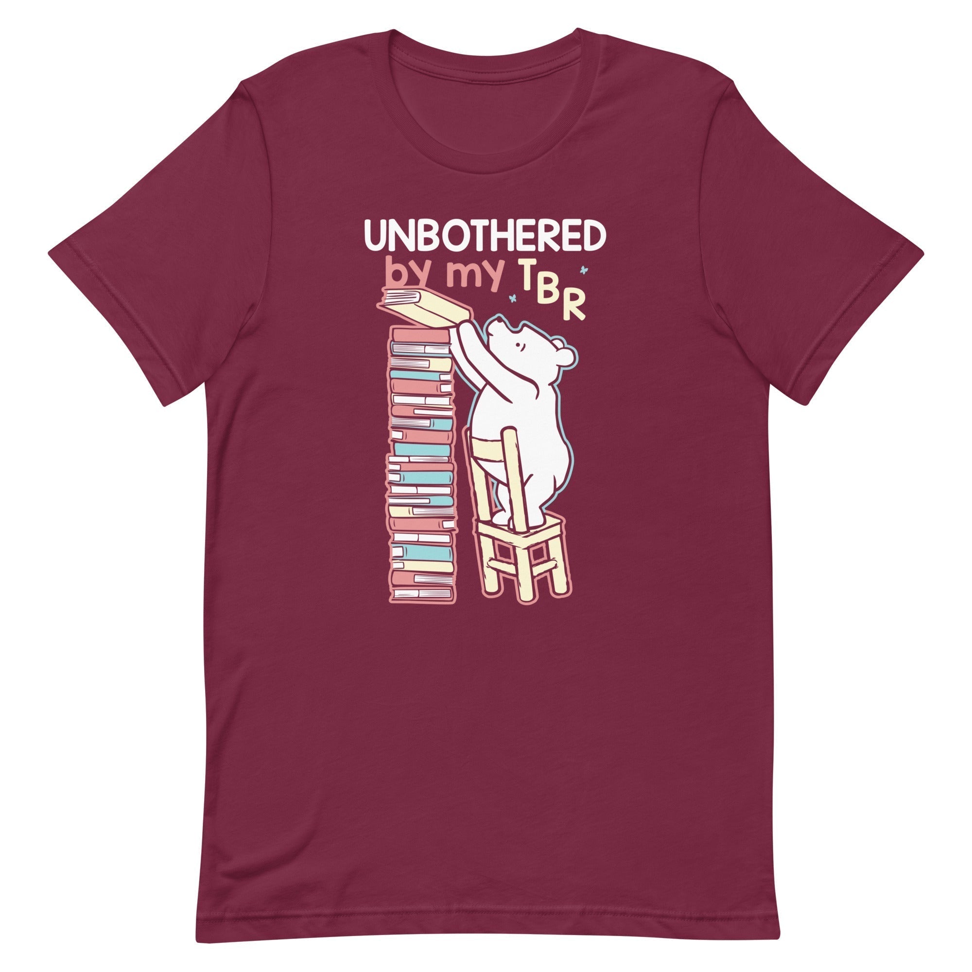 Unbothered By My TBR Men's Signature Tee Hoodie, Sweatshirt | CoreVibeTees.com (Image 4)