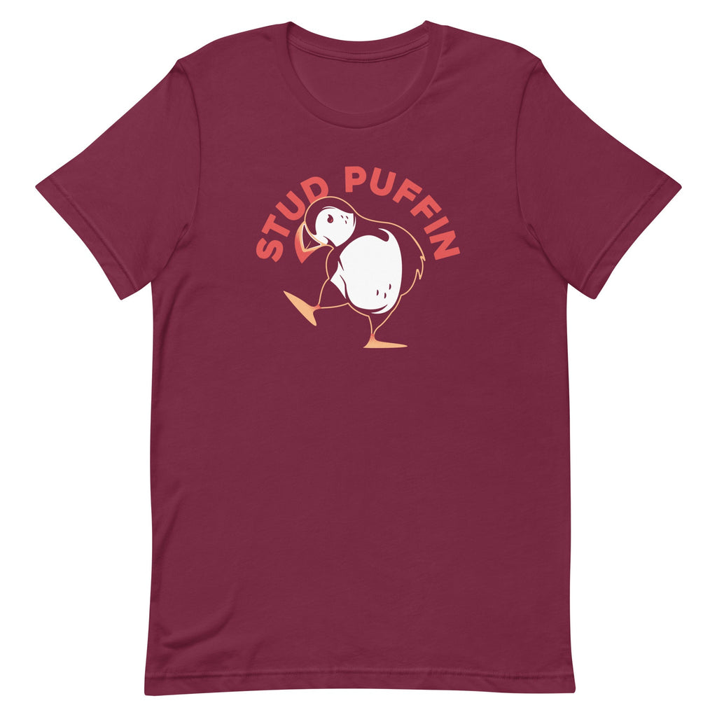 Stud Puffin Men's Signature Tee Hoodie, Sweatshirt | CoreVibeTees.com (Image 3)