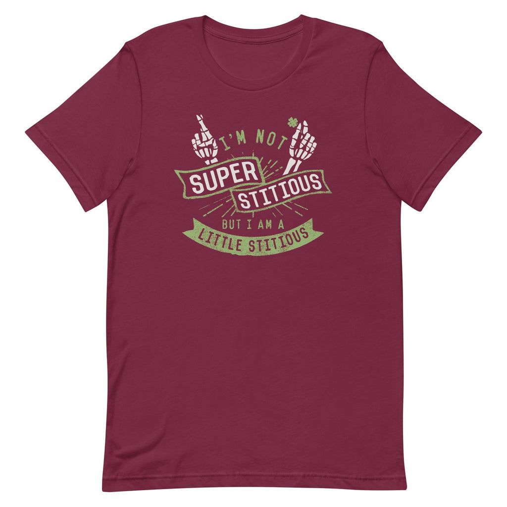I'm Not Superstitious, But I Am A Little Stitious Men's Signature Tee Hoodie, Sweatshirt | CoreVibeTees.com (Image 3)