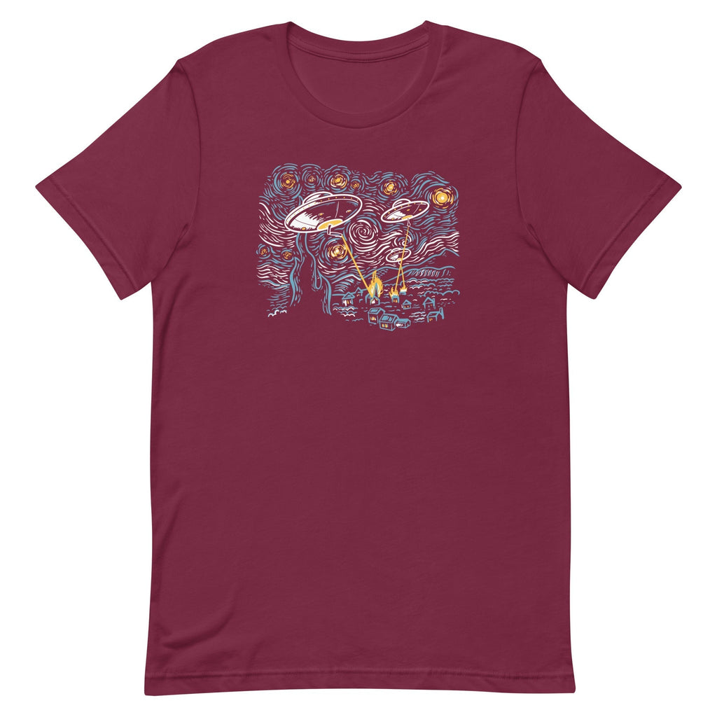 Starry Invasion Men's Signature Tee Hoodie, Sweatshirt | CoreVibeTees.com (Image 3)