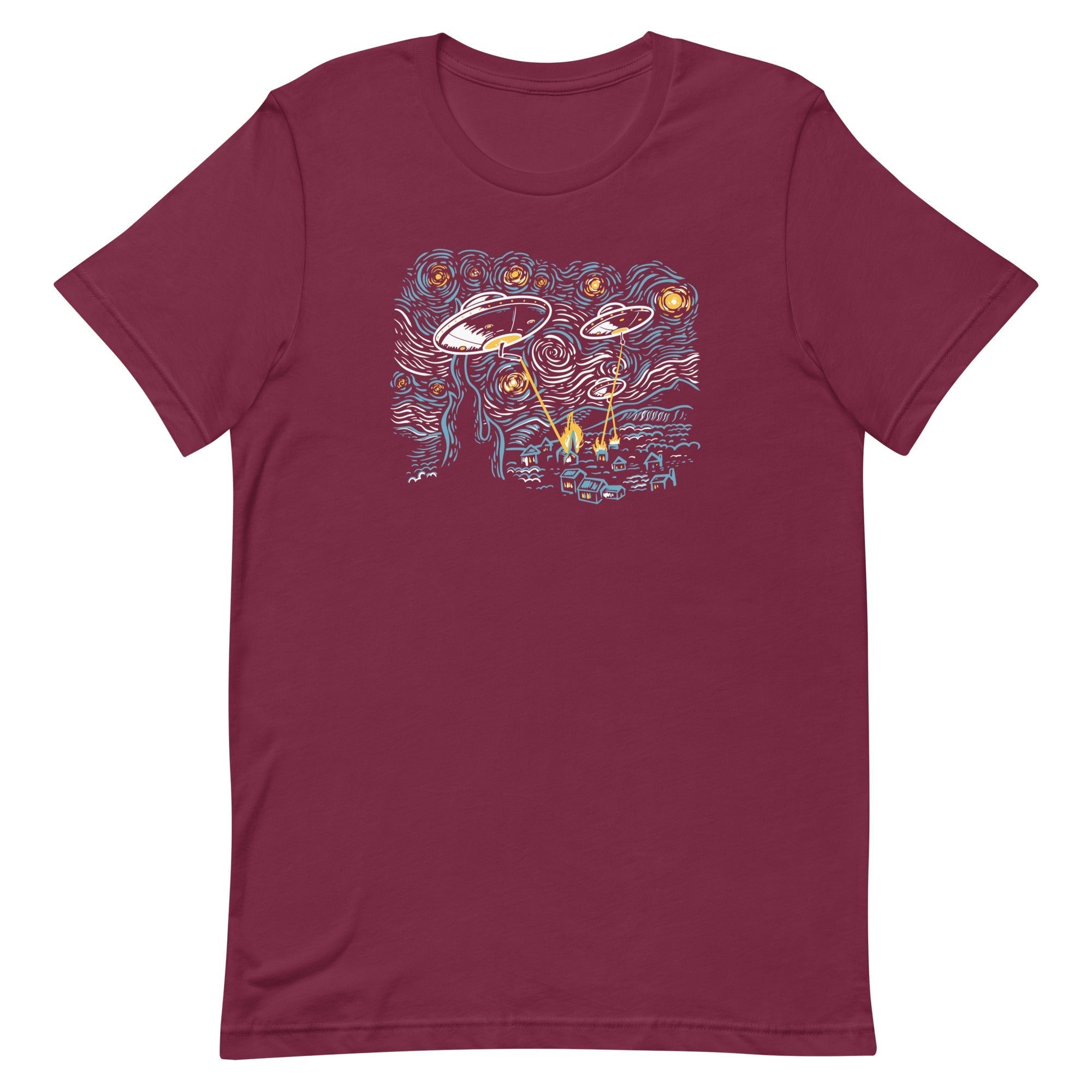Starry Invasion Men's Signature Tee Hoodie, Sweatshirt | CoreVibeTees.com (Image 3)