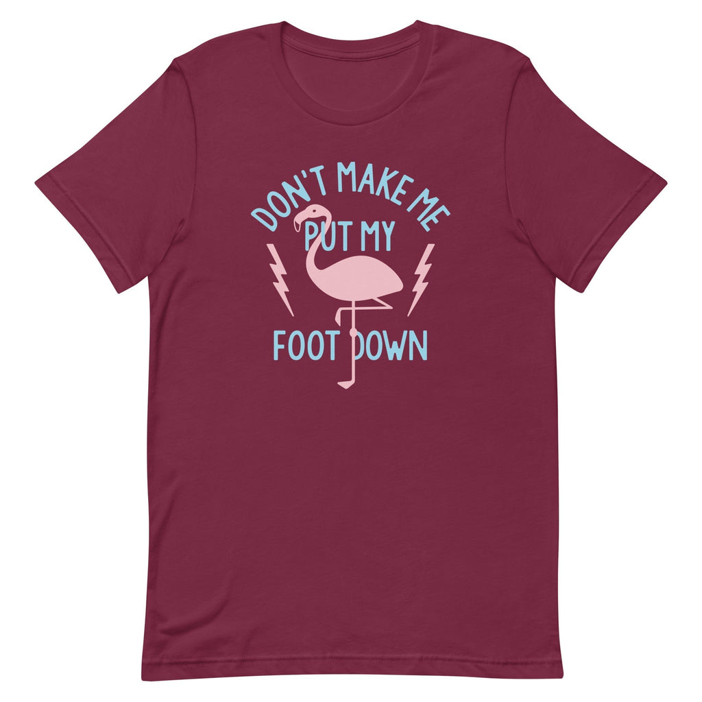Don't Make Me Put My Foot Down Men's Signature Tee Hoodie, Sweatshirt | CoreVibeTees.com (Image 3)