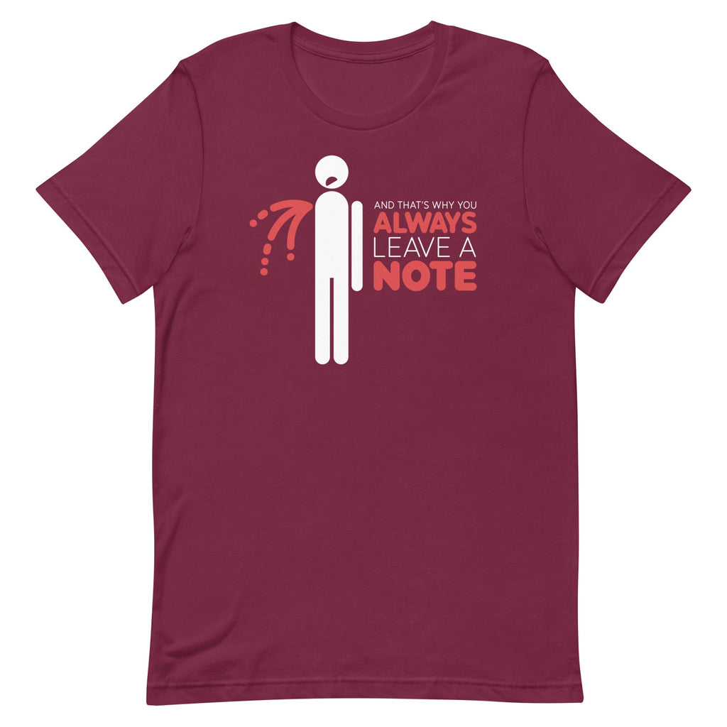 Always Leave A Note Men's Signature Tee Hoodie, Sweatshirt | CoreVibeTees.com (Image 3)