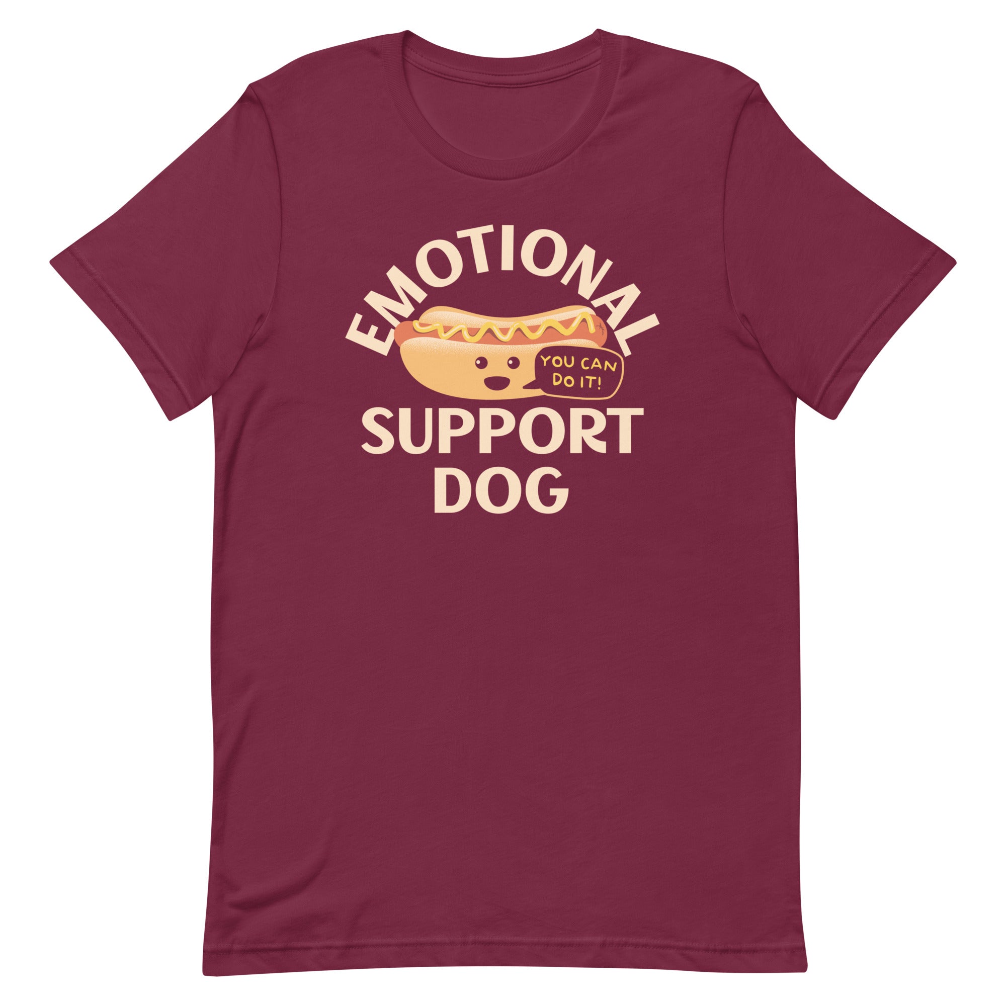 Emotional Support Dog Men's Signature Tee Hoodie, Sweatshirt | CoreVibeTees.com (Image 3)