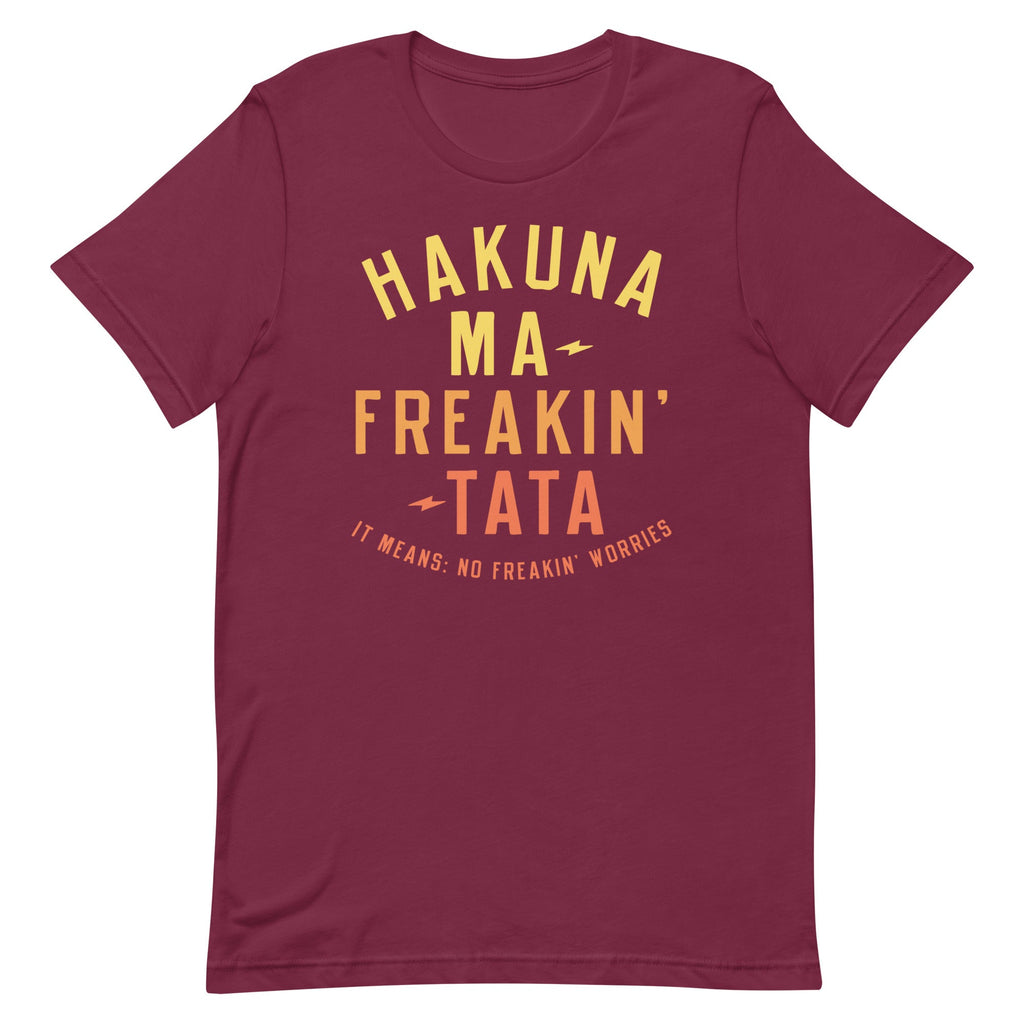 Hakuna Ma-Freakin-Tata Men's Signature Tee Hoodie, Sweatshirt | CoreVibeTees.com (Image 3)