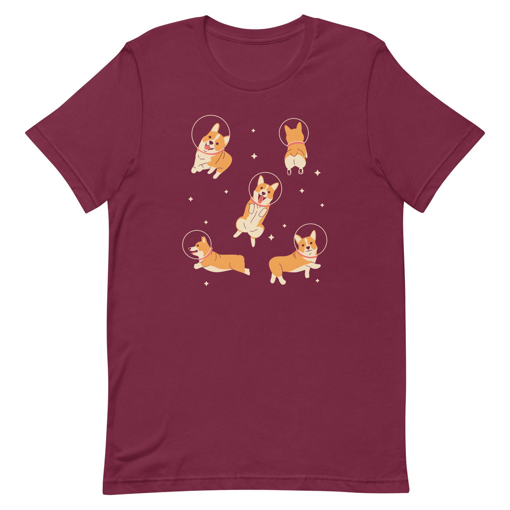 Corgis In Space Men's Signature Tee Hoodie, Sweatshirt | CoreVibeTees.com (Image 3)