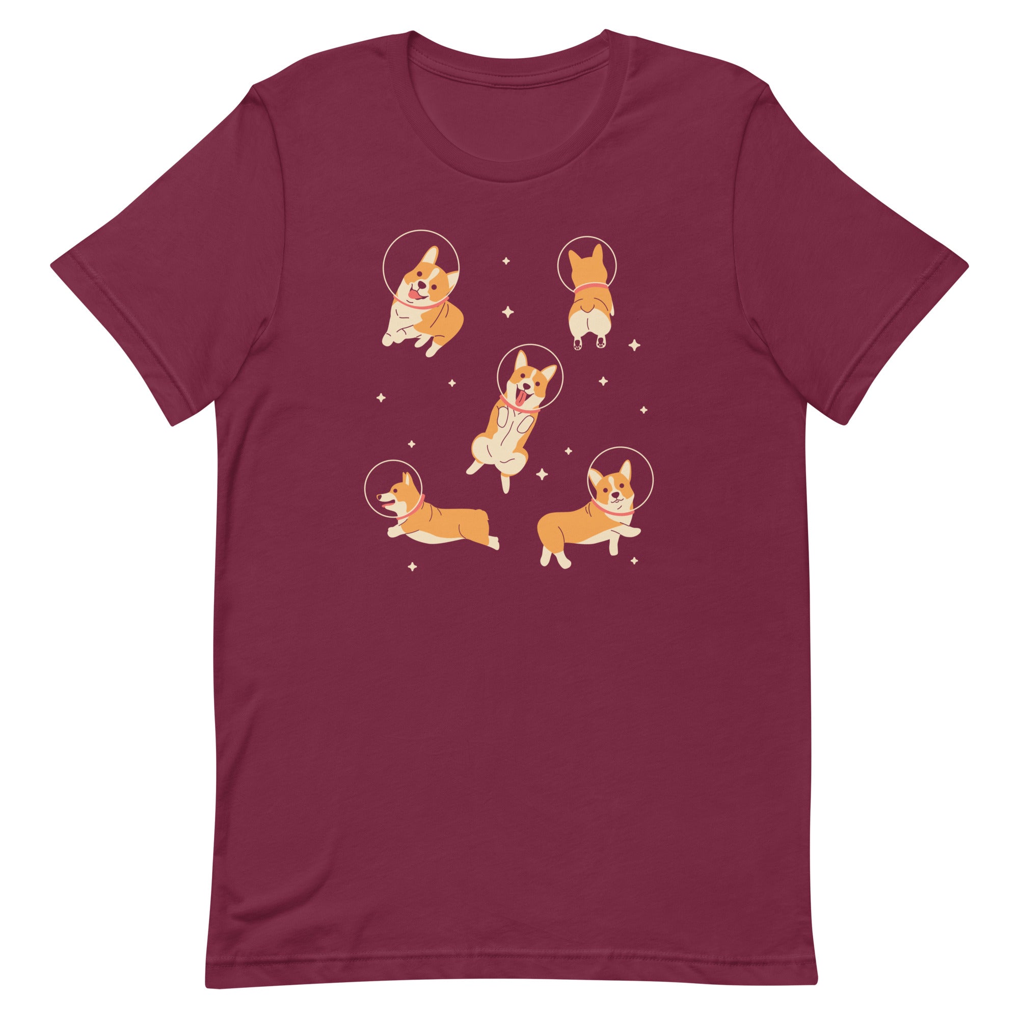 Corgis In Space Men's Signature Tee Hoodie, Sweatshirt | CoreVibeTees.com (Image 3)