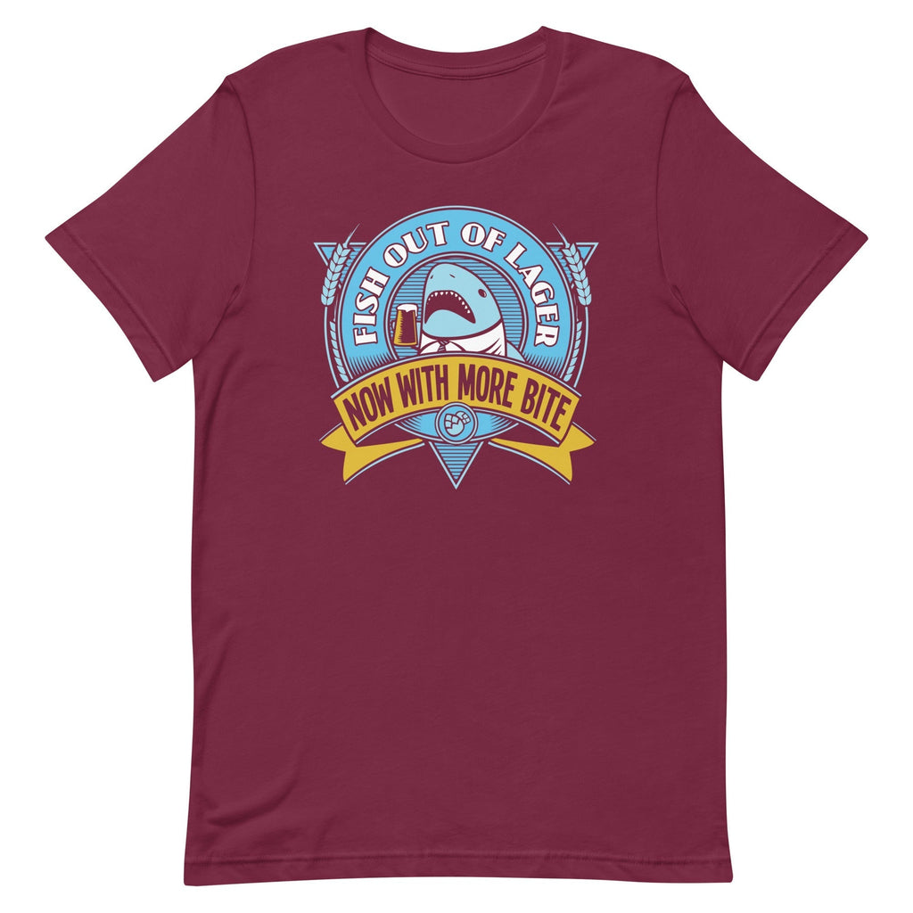 Fish Out Of Lager Men's Signature Tee Hoodie, Sweatshirt | CoreVibeTees.com (Image 3)