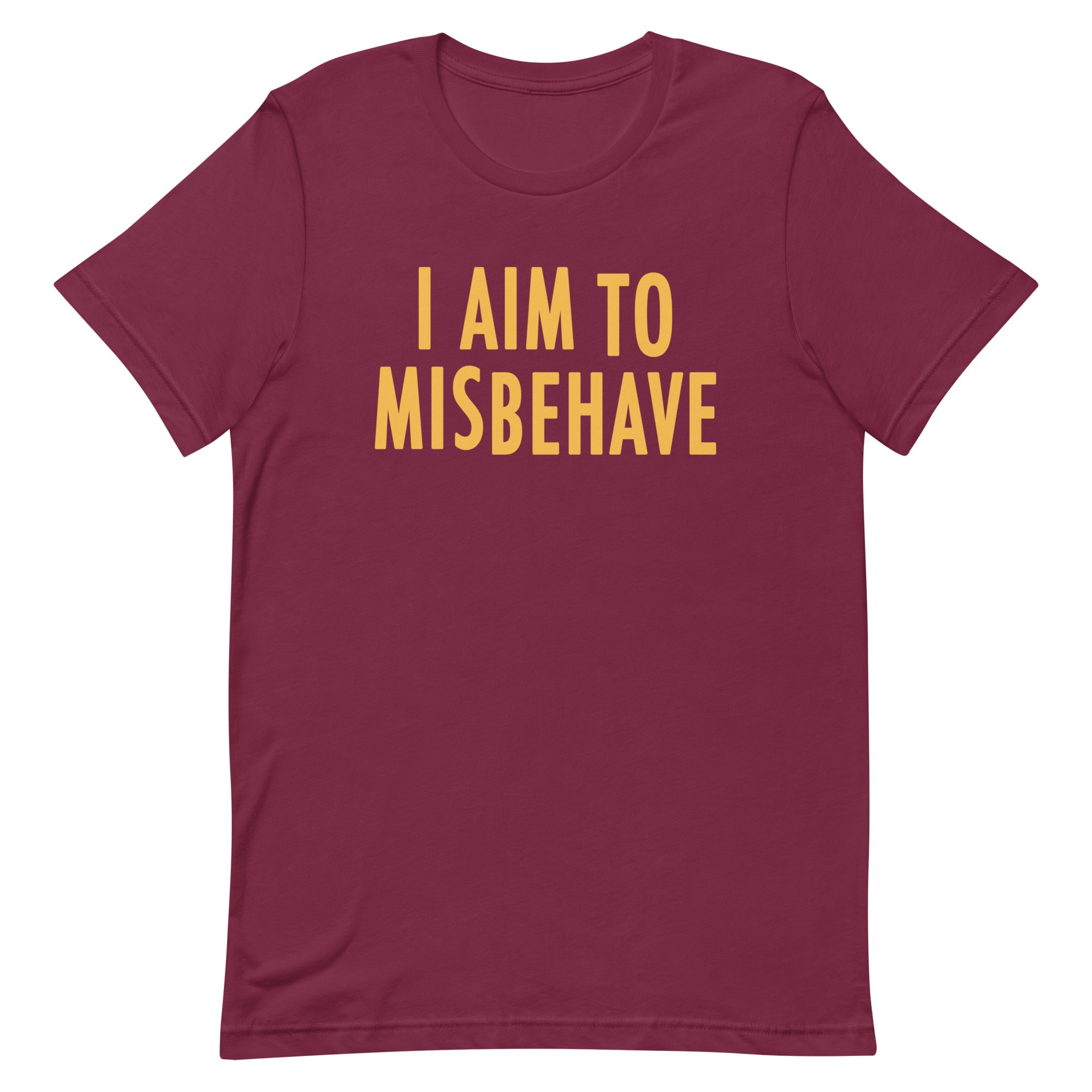 I Aim To Misbehave Men's Signature Tee Hoodie, Sweatshirt | CoreVibeTees.com (Image 3)
