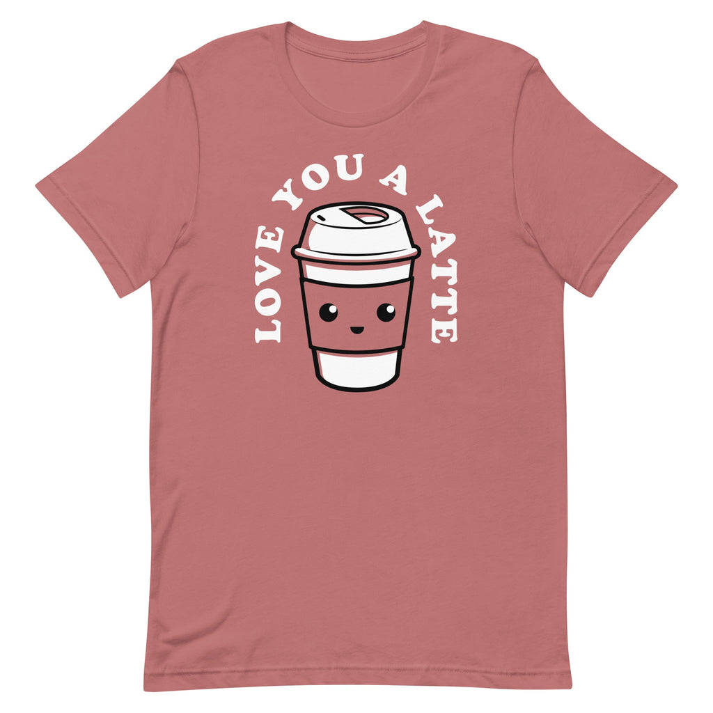 Love You A Latte Men's Signature Tee Hoodie, Sweatshirt | CoreVibeTees.com (Image 1)