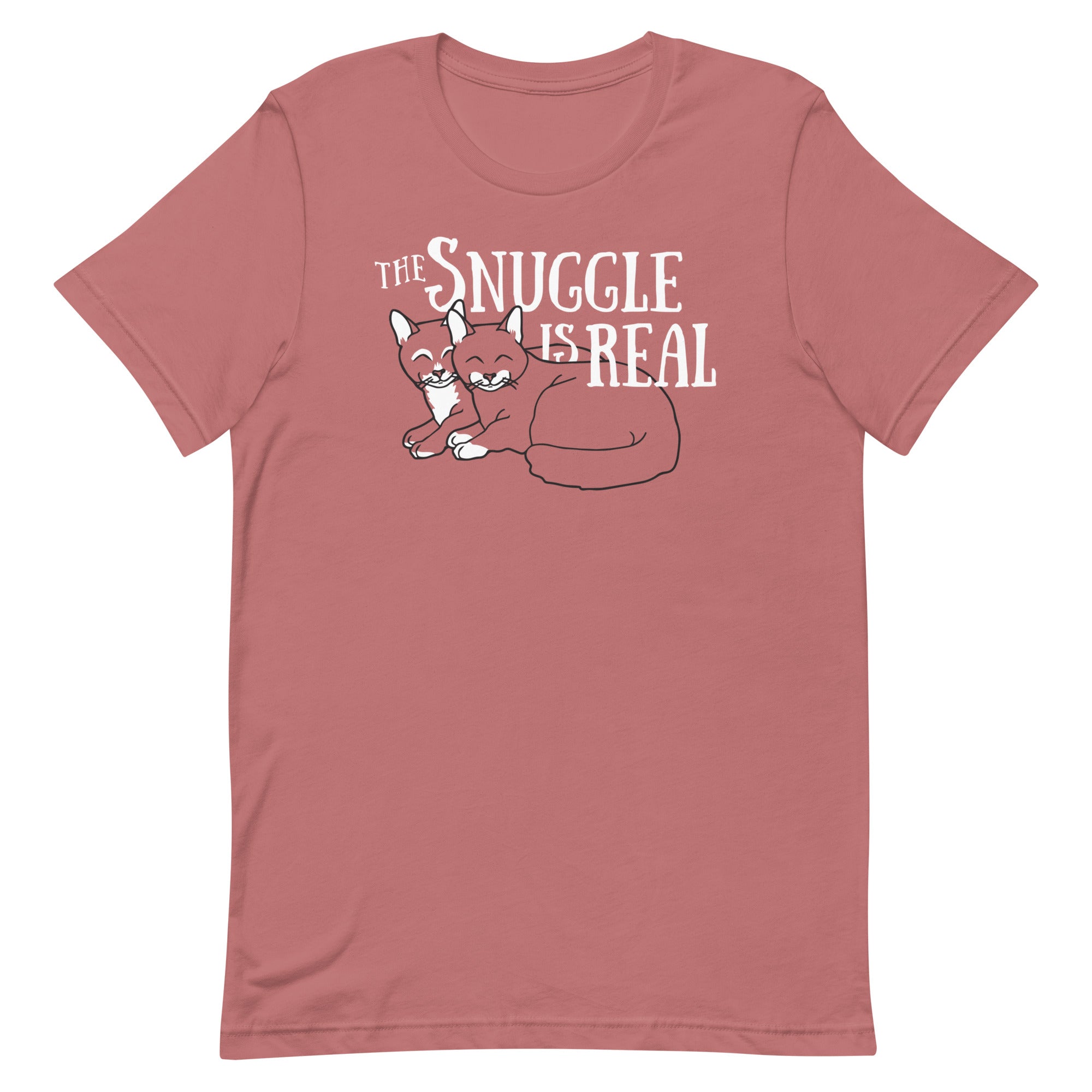 The Snuggle Is Real Men's Signature Tee Hoodie, Sweatshirt | CoreVibeTees.com (Image 1)