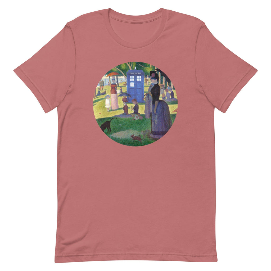 Tardis On La Grande Men's Signature Tee Hoodie, Sweatshirt | CoreVibeTees.com (Image 4)