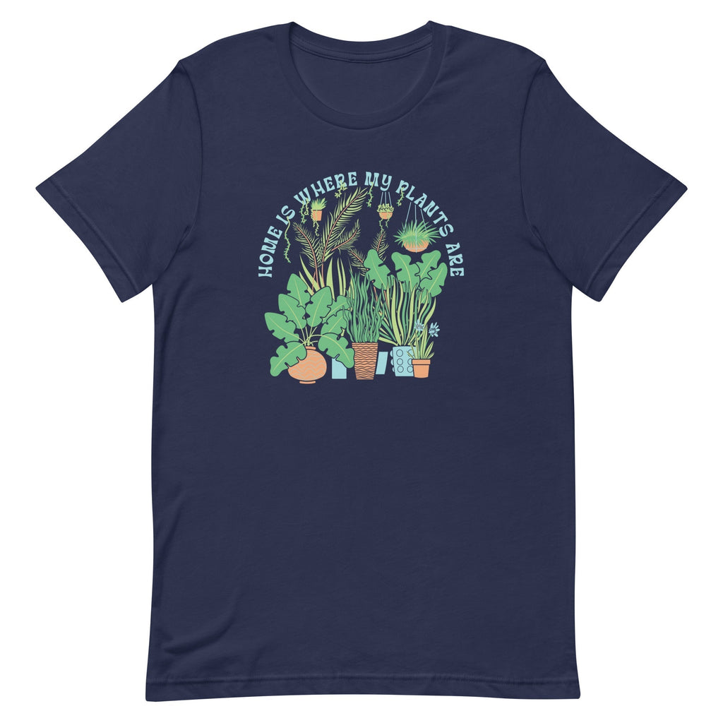 Home Is Where The Plants Are Men's Signature Tee Hoodie, Sweatshirt | CoreVibeTees.com (Image 3)