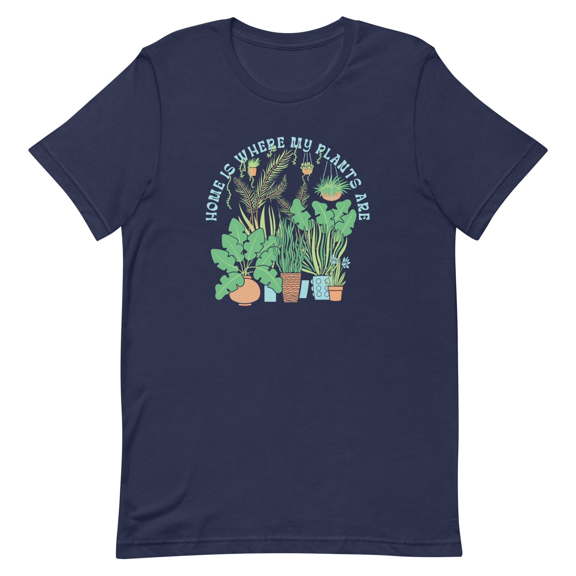Home Is Where The Plants Are Men's Signature Tee Hoodie, Sweatshirt | CoreVibeTees.com (Image 3)