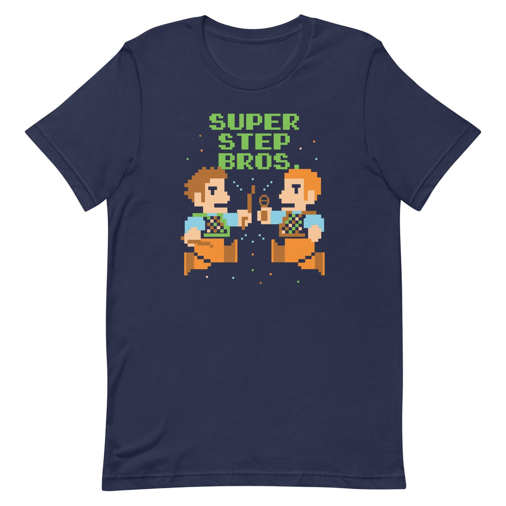 Super Step Bros Men's Signature Tee Hoodie, Sweatshirt | CoreVibeTees.com (Image 3)