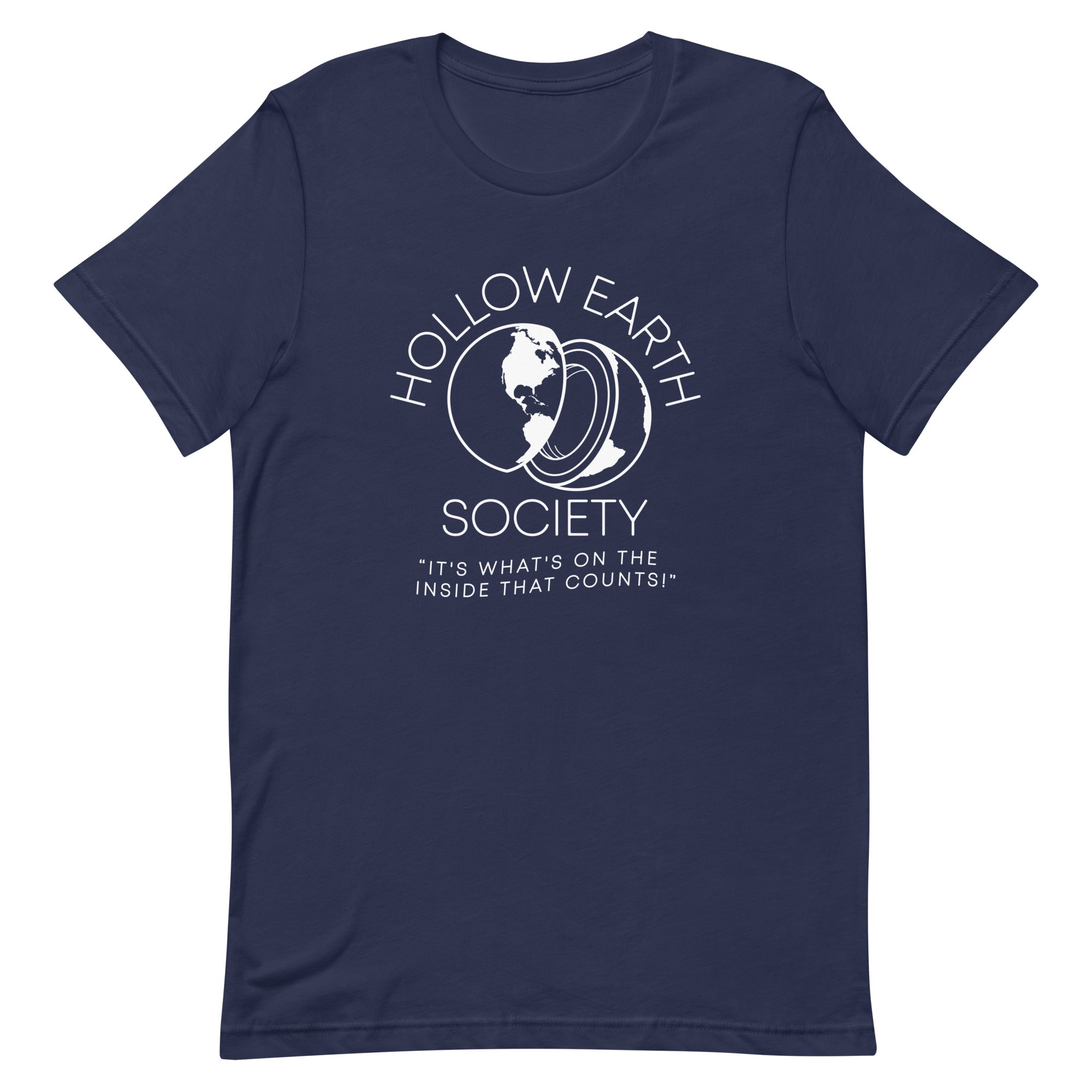 Hollow Earth Society Men's Signature Tee Hoodie, Sweatshirt | CoreVibeTees.com (Image 3)