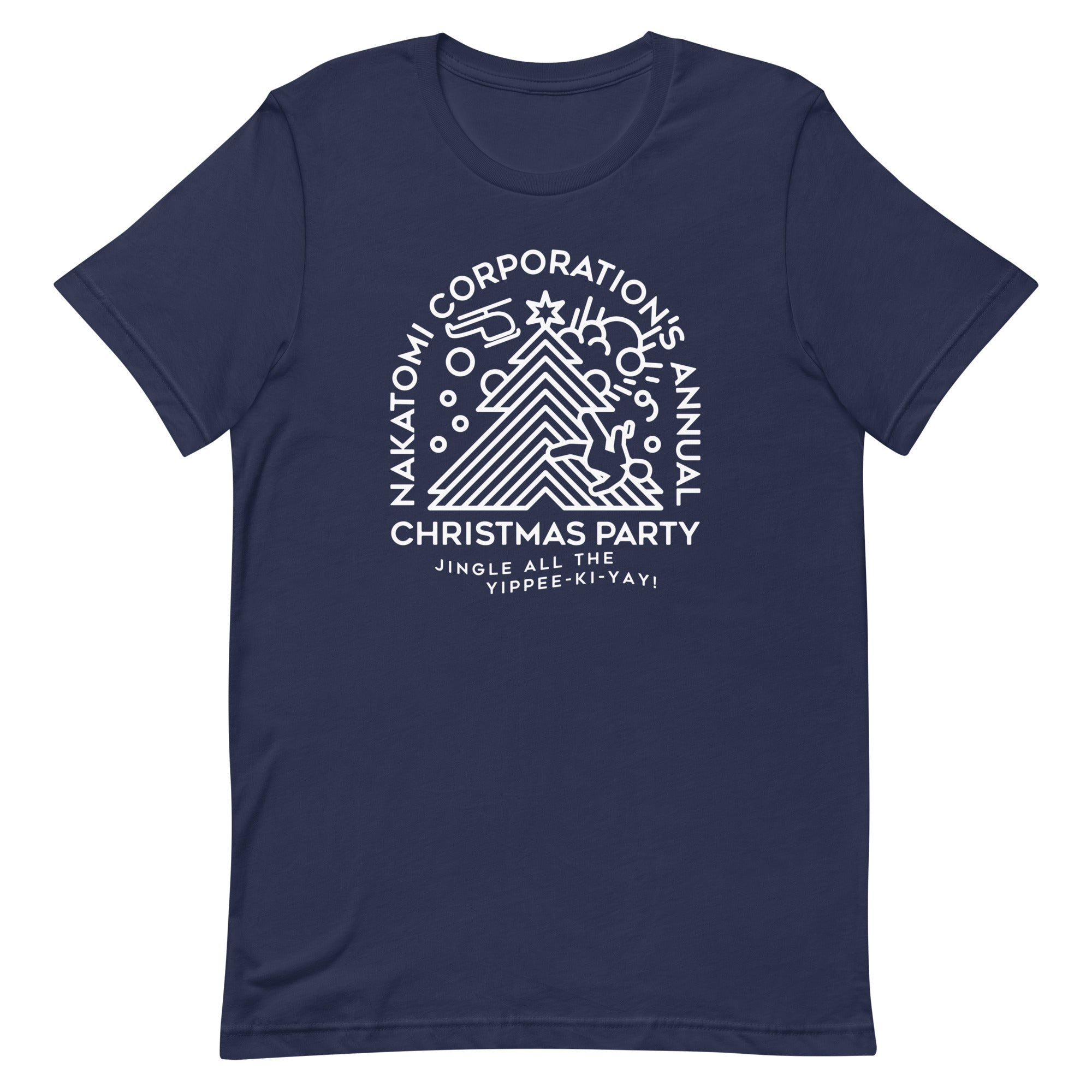 Nakatomi Christmas Party Men's Signature Tee Hoodie, Sweatshirt | CoreVibeTees.com (Image 3)