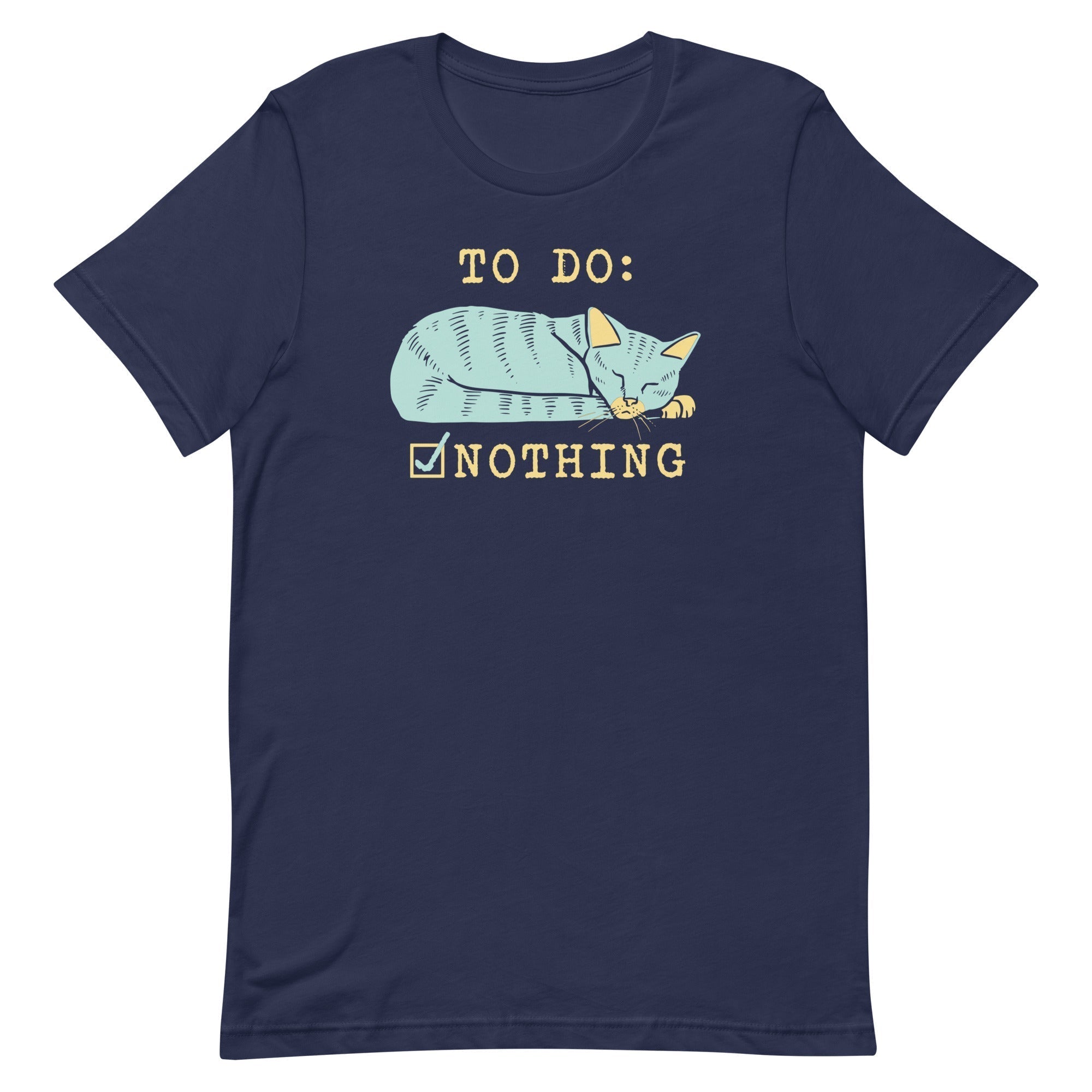 To Do: Nothing Men's Signature Tee Hoodie, Sweatshirt | CoreVibeTees.com (Image 3)