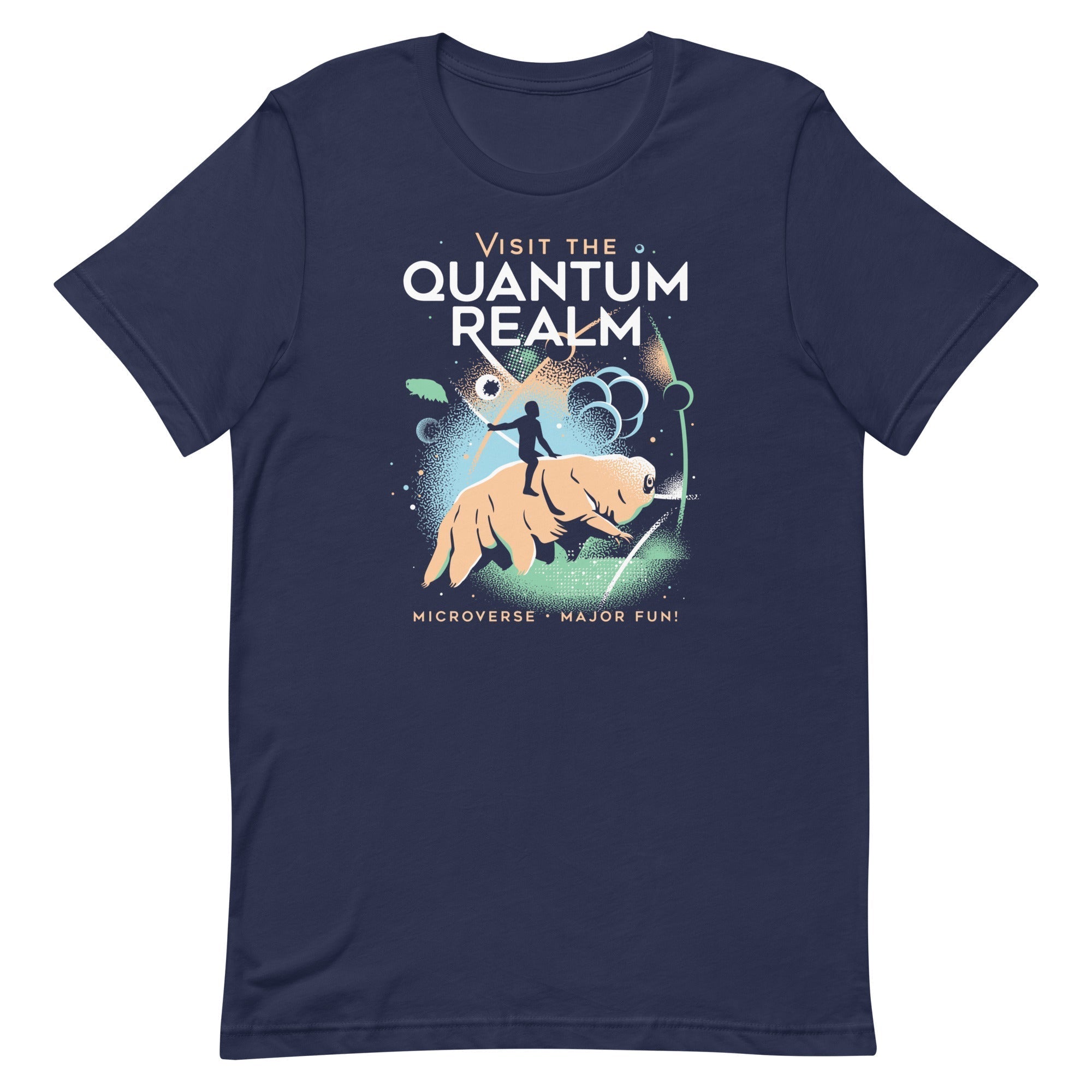 Visit The Quantum Realm Men's Signature Tee Hoodie, Sweatshirt | CoreVibeTees.com (Image 3)