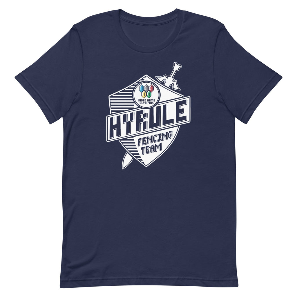 Hyrule Fencing Team Men's Signature Tee Hoodie, Sweatshirt | CoreVibeTees.com (Image 3)