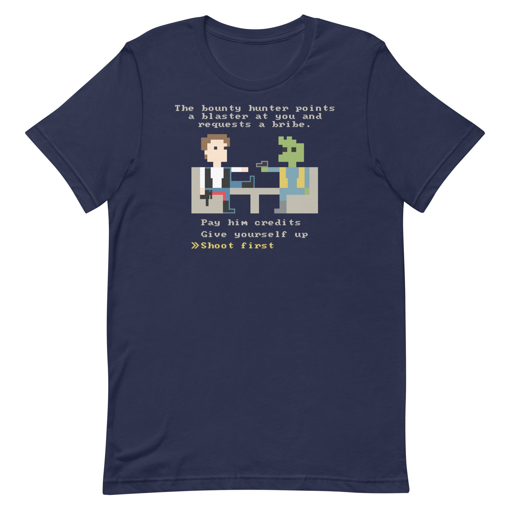 The Bounty Hunter Men's Signature Tee Hoodie, Sweatshirt | CoreVibeTees.com (Image 3)