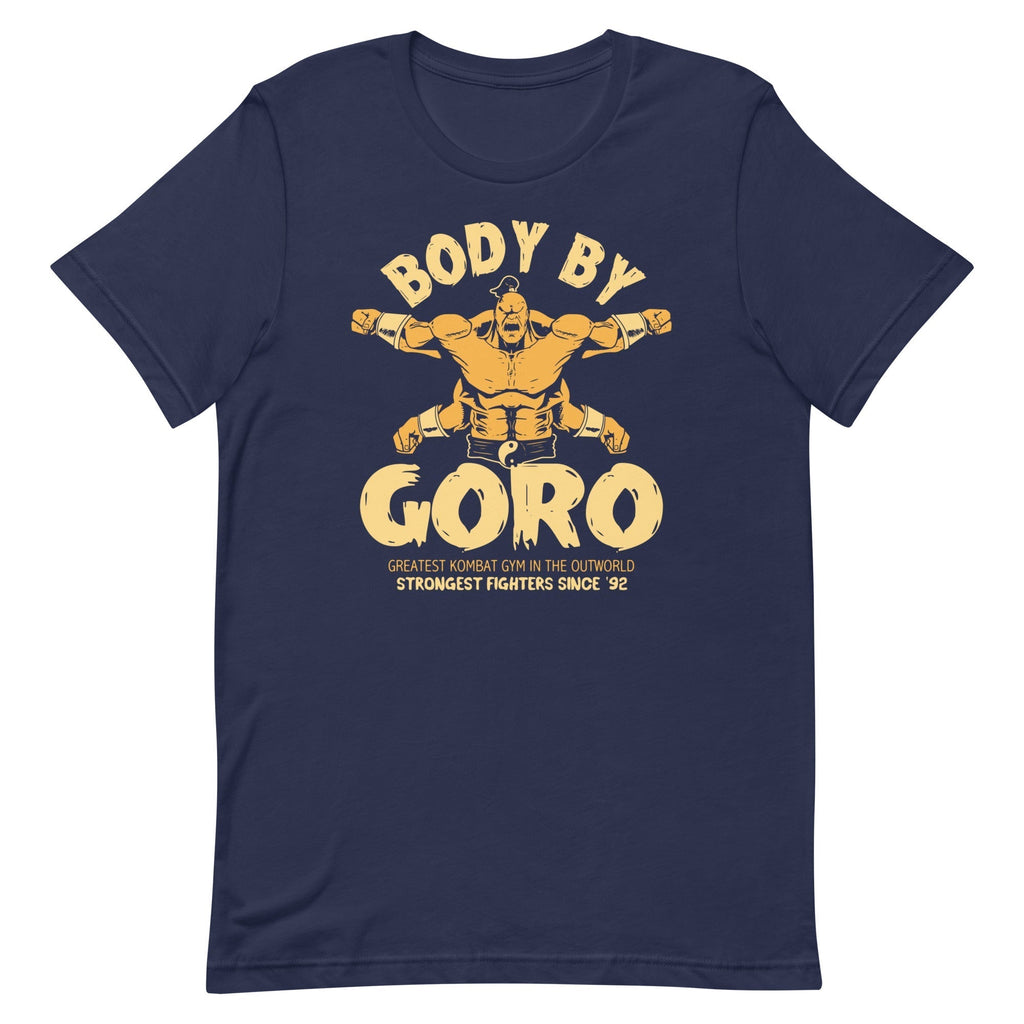 Body By Goro Men's Signature Tee Hoodie, Sweatshirt | CoreVibeTees.com (Image 3)