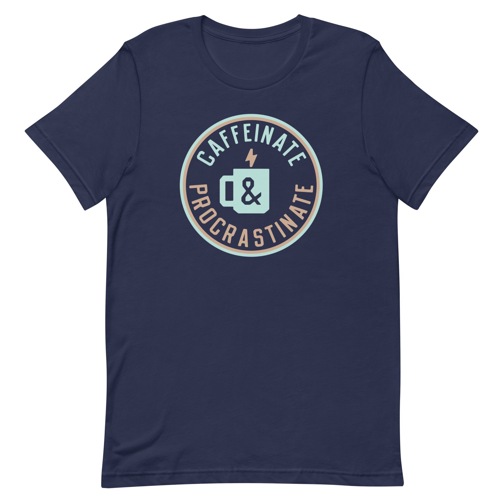 Caffeinate And Procrastinate Men's Signature Tee Hoodie, Sweatshirt | CoreVibeTees.com (Image 3)