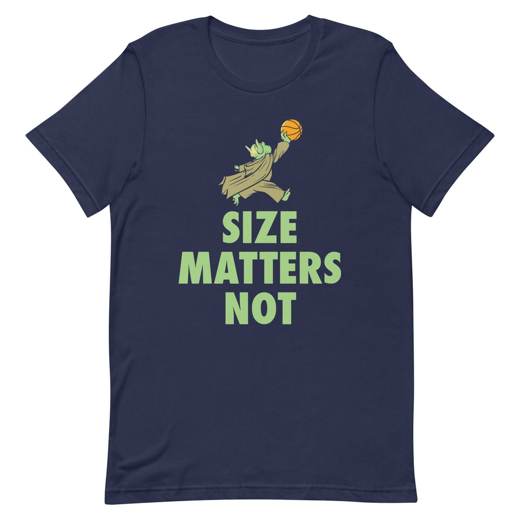 Size Matters Not Men's Signature Tee Hoodie, Sweatshirt | CoreVibeTees.com (Image 3)