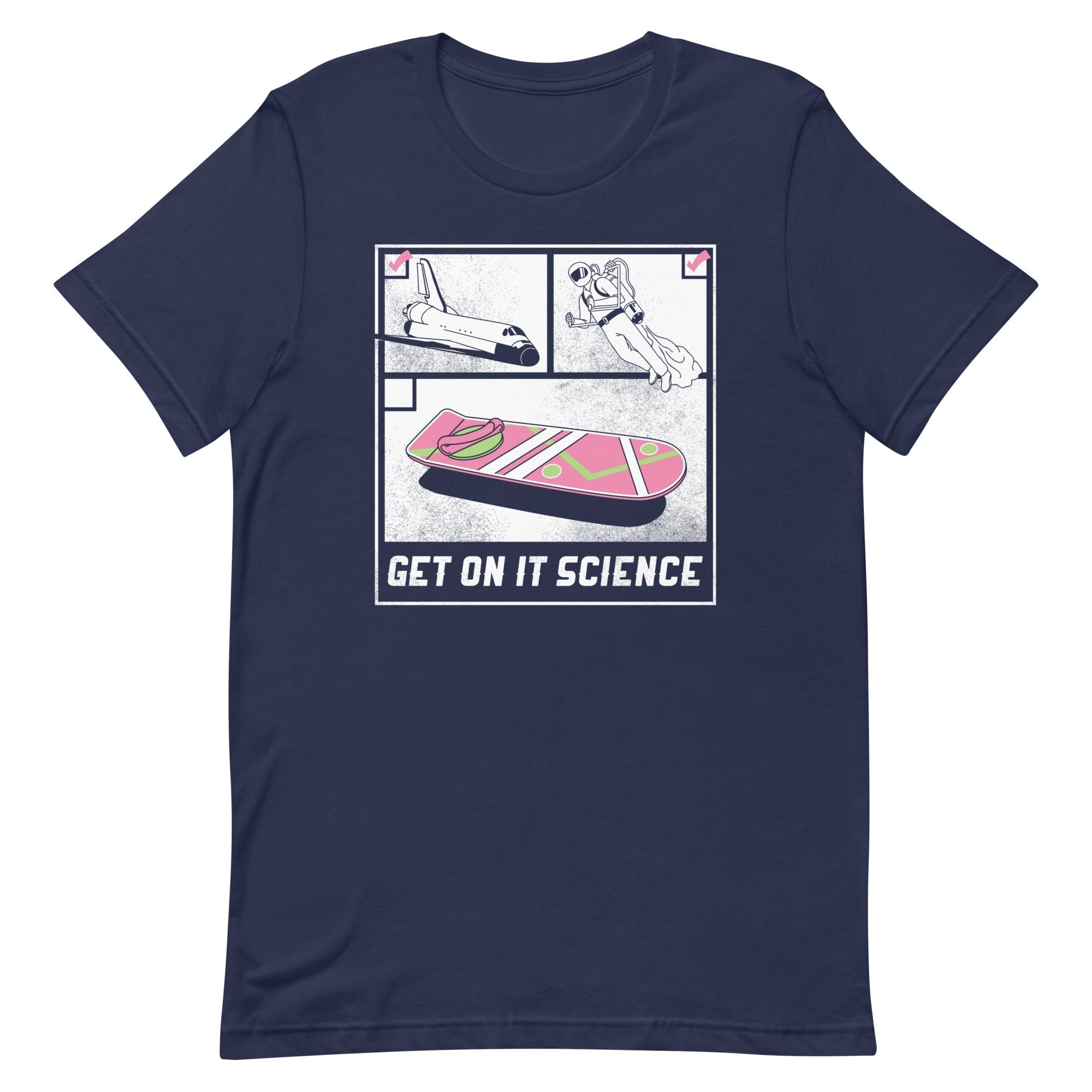 Get On It Science Men's Signature Tee Hoodie, Sweatshirt | CoreVibeTees.com (Image 3)