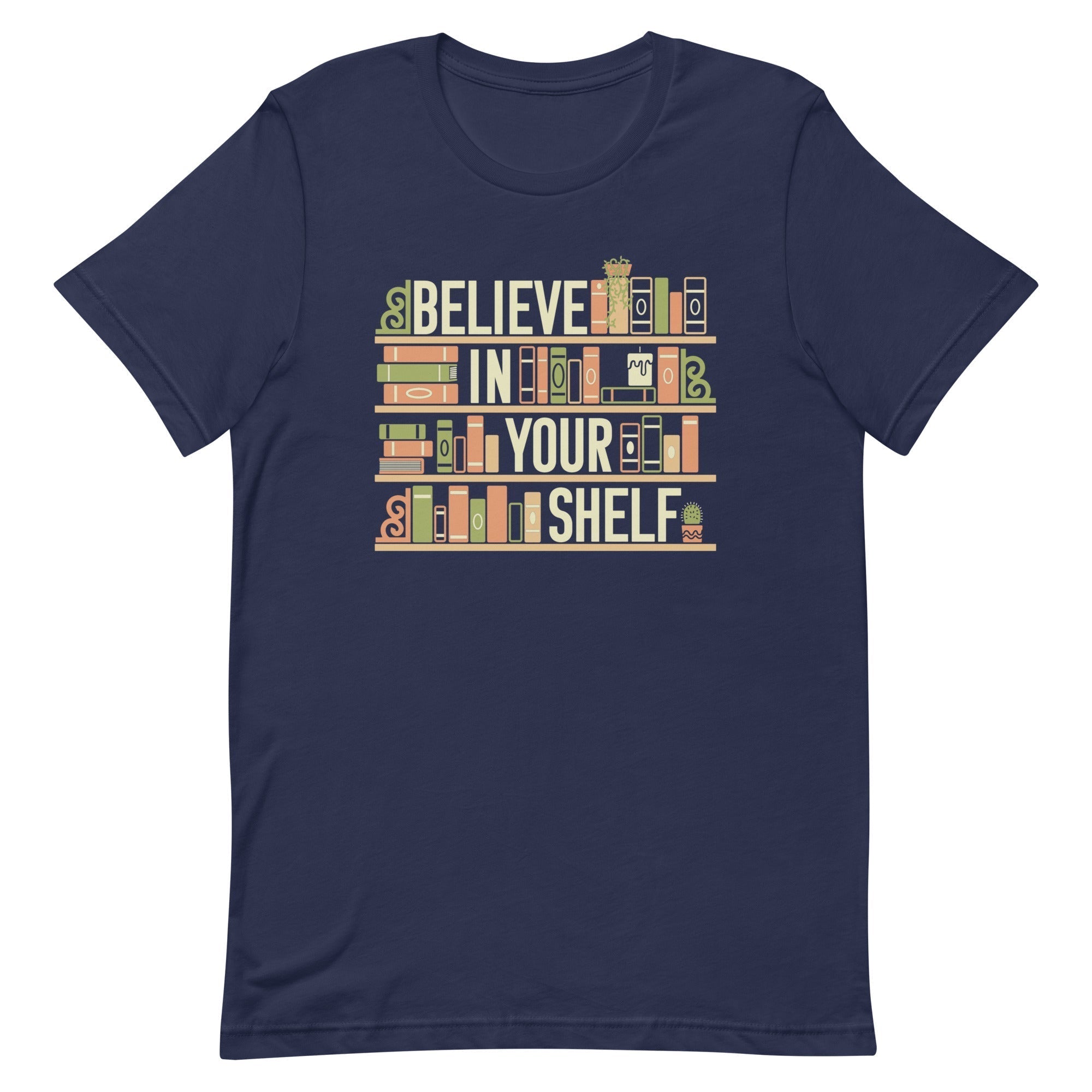 Believe In Your Shelf Men's Signature Tee Hoodie, Sweatshirt | CoreVibeTees.com (Image 3)