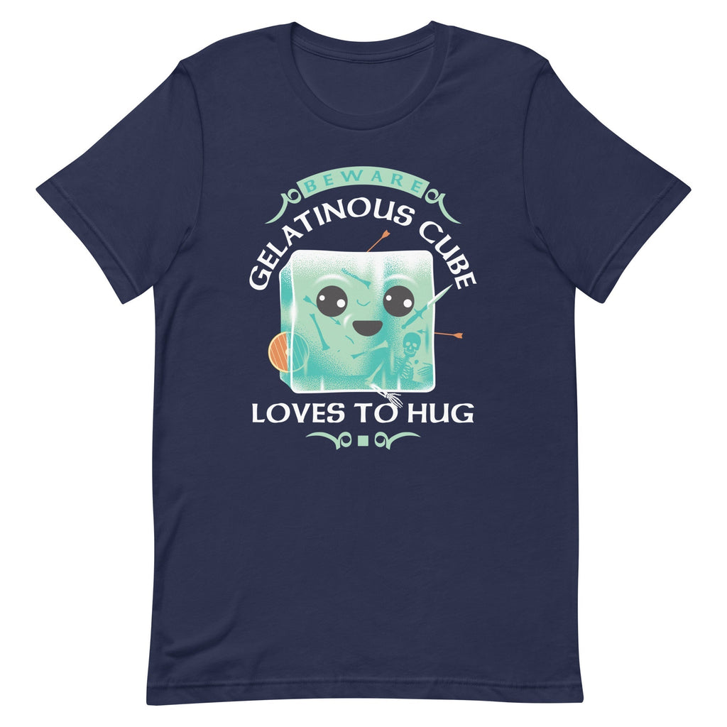Gelatinous Cube Loves To Hug Men's Signature Tee Hoodie, Sweatshirt | CoreVibeTees.com (Image 1)