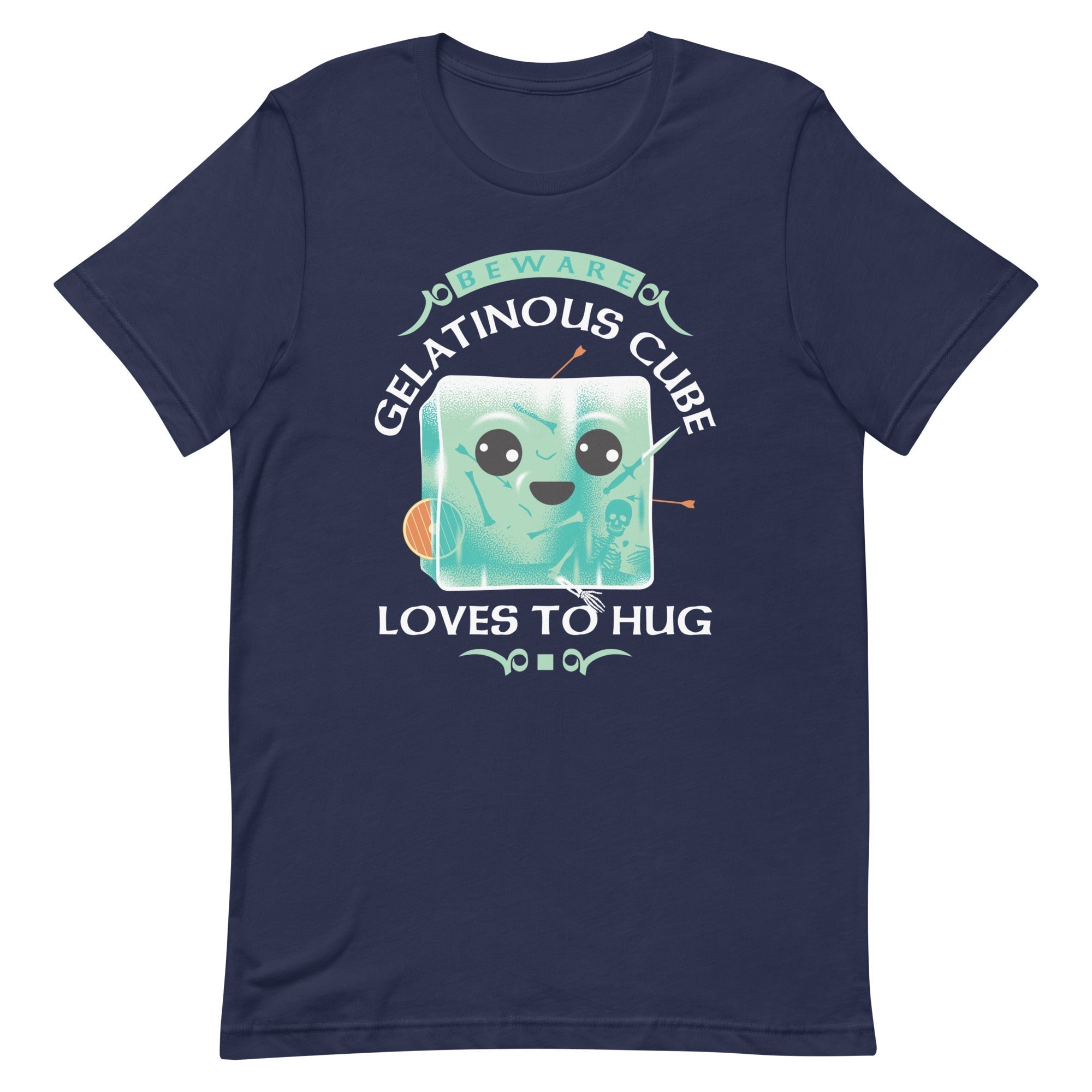 Gelatinous Cube Loves To Hug Men's Signature Tee Hoodie, Sweatshirt | CoreVibeTees.com (Image 1)