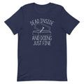 Dead Inside And Doing Fine Men's Signature Tee Hoodie, Sweatshirt | CoreVibeTees.com (Image 1)
