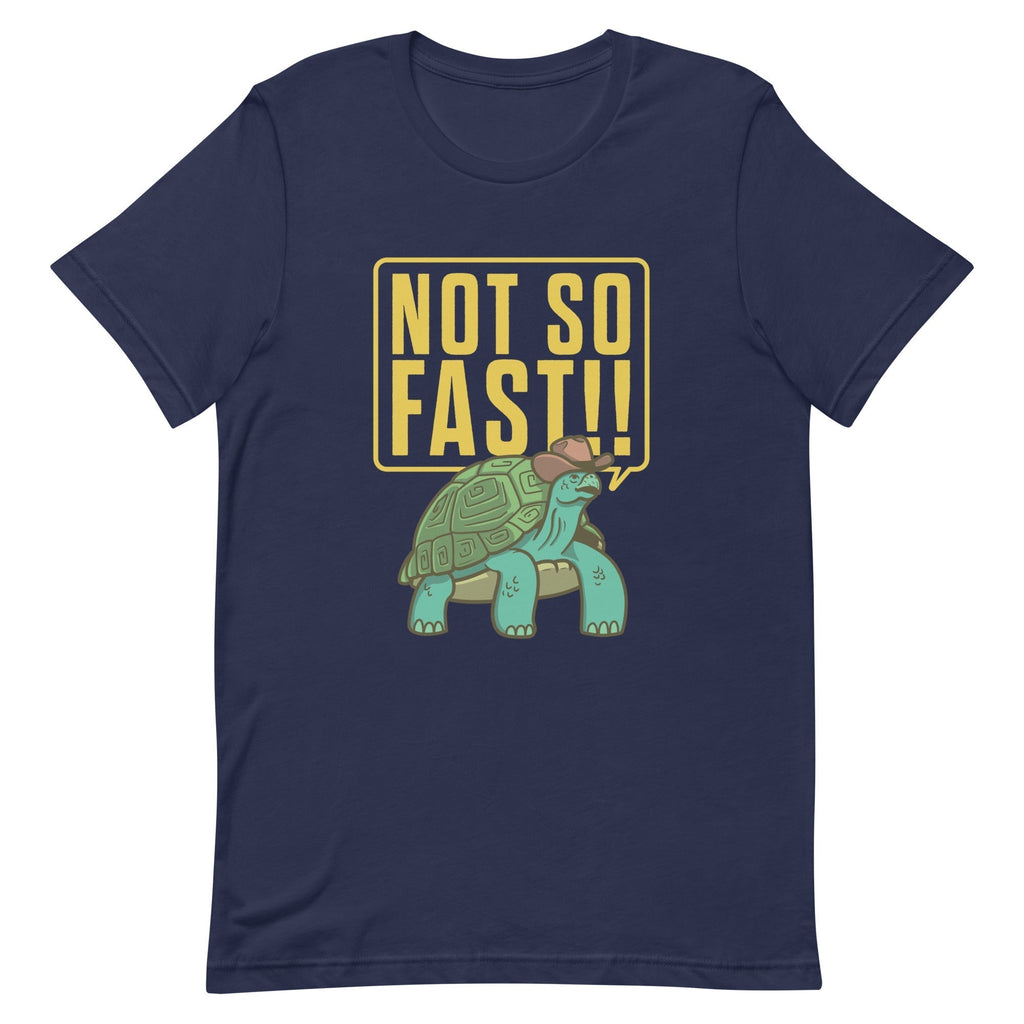 Not So Fast!! Men's Signature Tee Hoodie, Sweatshirt | CoreVibeTees.com (Image 3)
