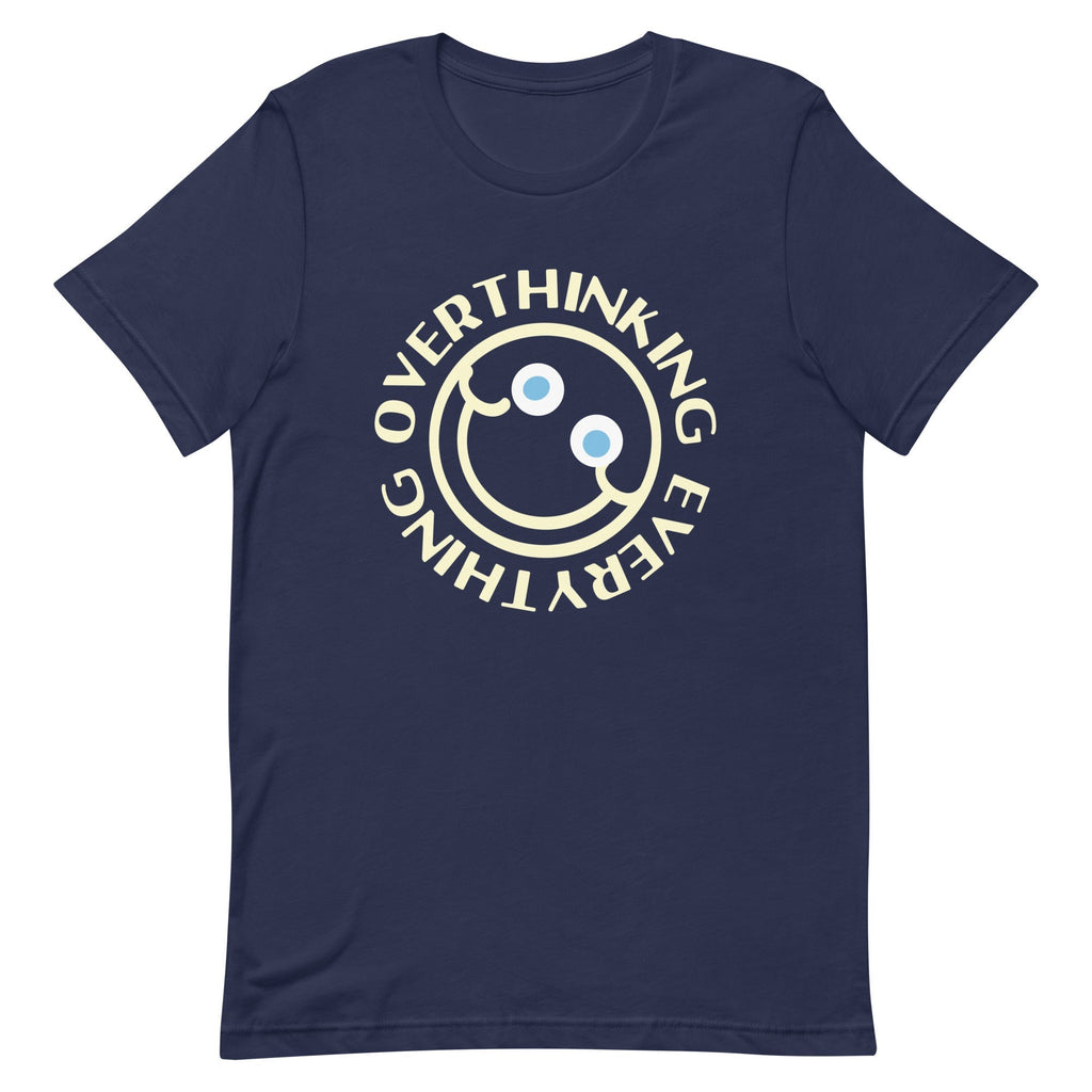 Overthinking Everything Men's Signature Tee Hoodie, Sweatshirt | CoreVibeTees.com (Image 3)