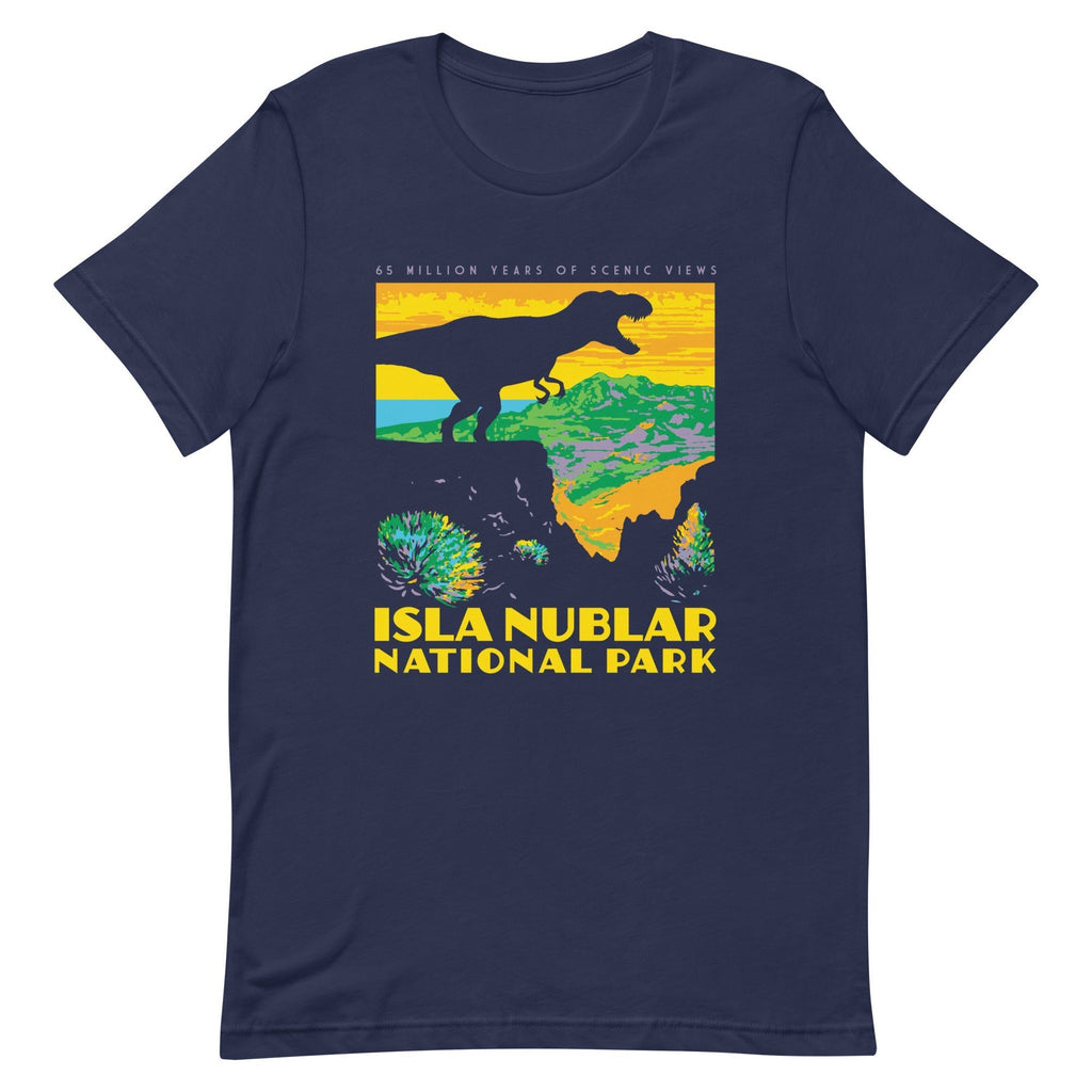 Isla Nublar National Park Men's Signature Tee Hoodie, Sweatshirt | CoreVibeTees.com (Image 2)