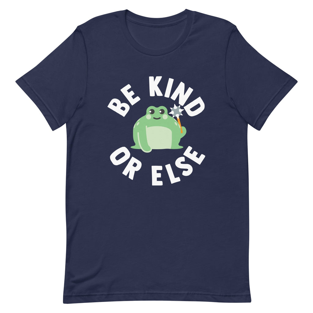 Be Kind Or Else Men's Signature Tee Hoodie, Sweatshirt | CoreVibeTees.com (Image 1)