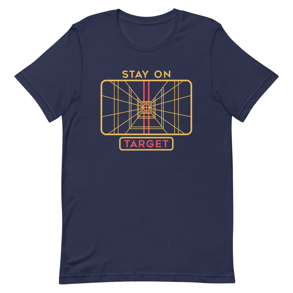 Stay On Target Men's Signature Tee Hoodie, Sweatshirt | CoreVibeTees.com (Image 2)
