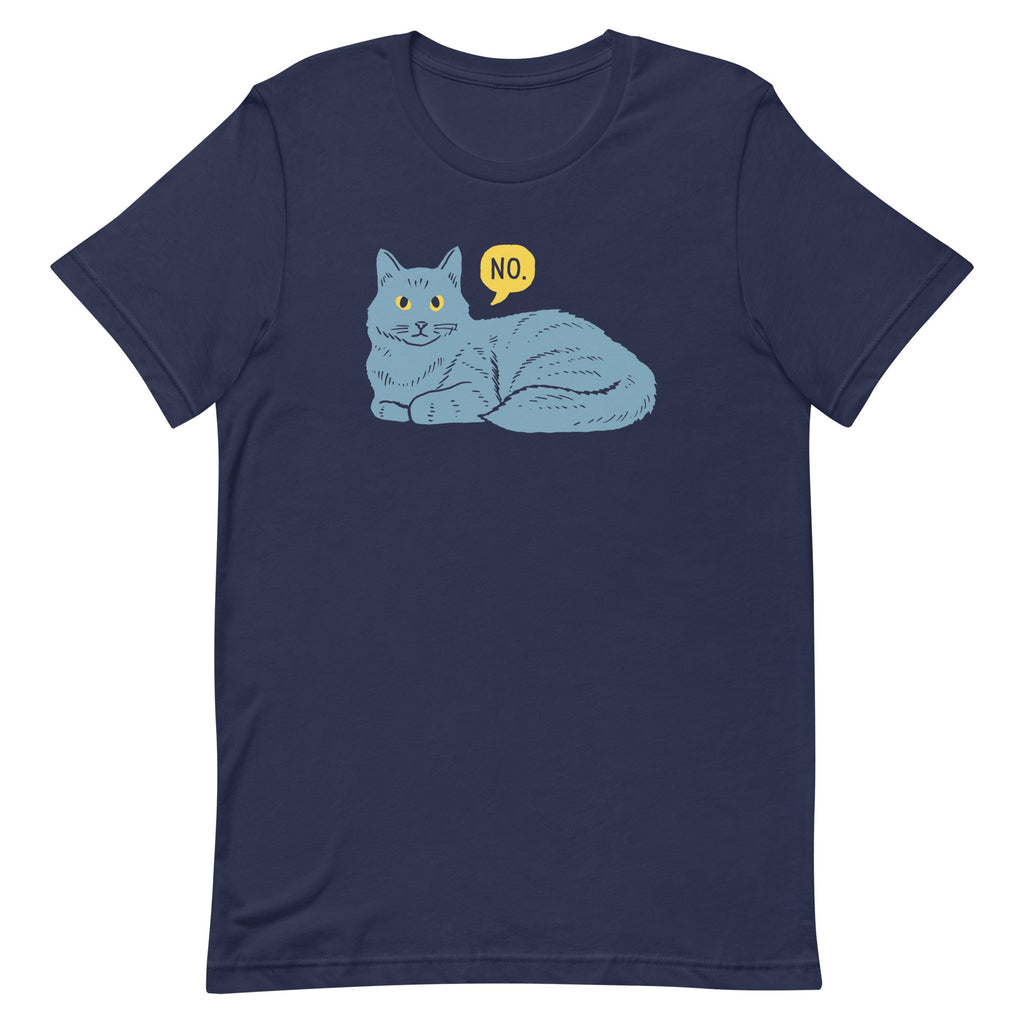 No Cat Men's Signature Tee Hoodie, Sweatshirt | CoreVibeTees.com (Image 2)