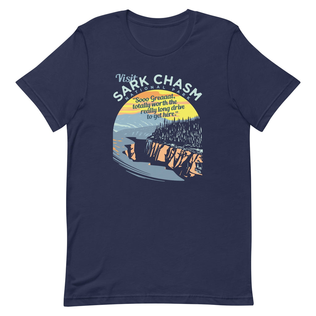 Visit Sark Chasm Men's Signature Tee Hoodie, Sweatshirt | CoreVibeTees.com (Image 1)