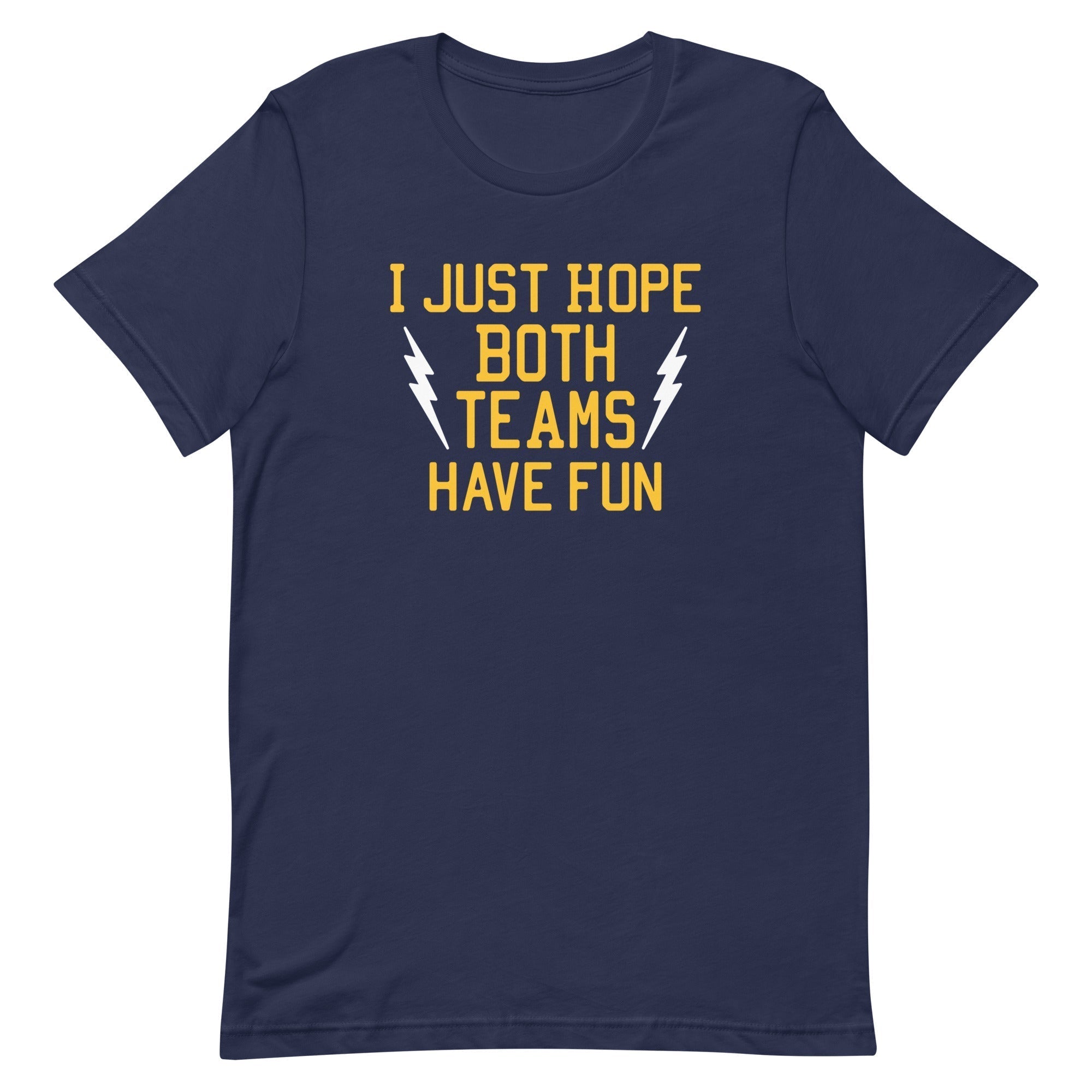 I Just Hope Both Teams Have Fun Men's Signature Tee Hoodie, Sweatshirt | CoreVibeTees.com (Image 3)