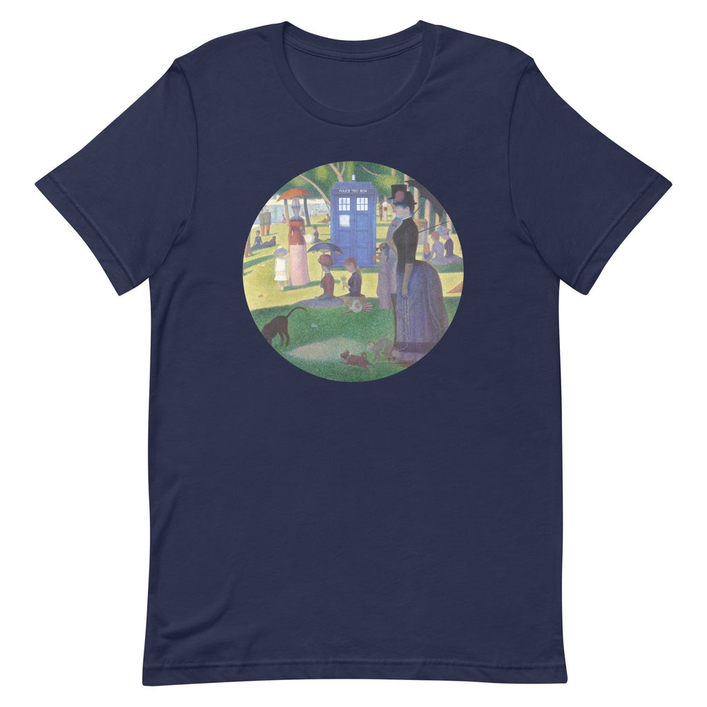 Tardis On La Grande Men's Signature Tee Hoodie, Sweatshirt | CoreVibeTees.com (Image 1)