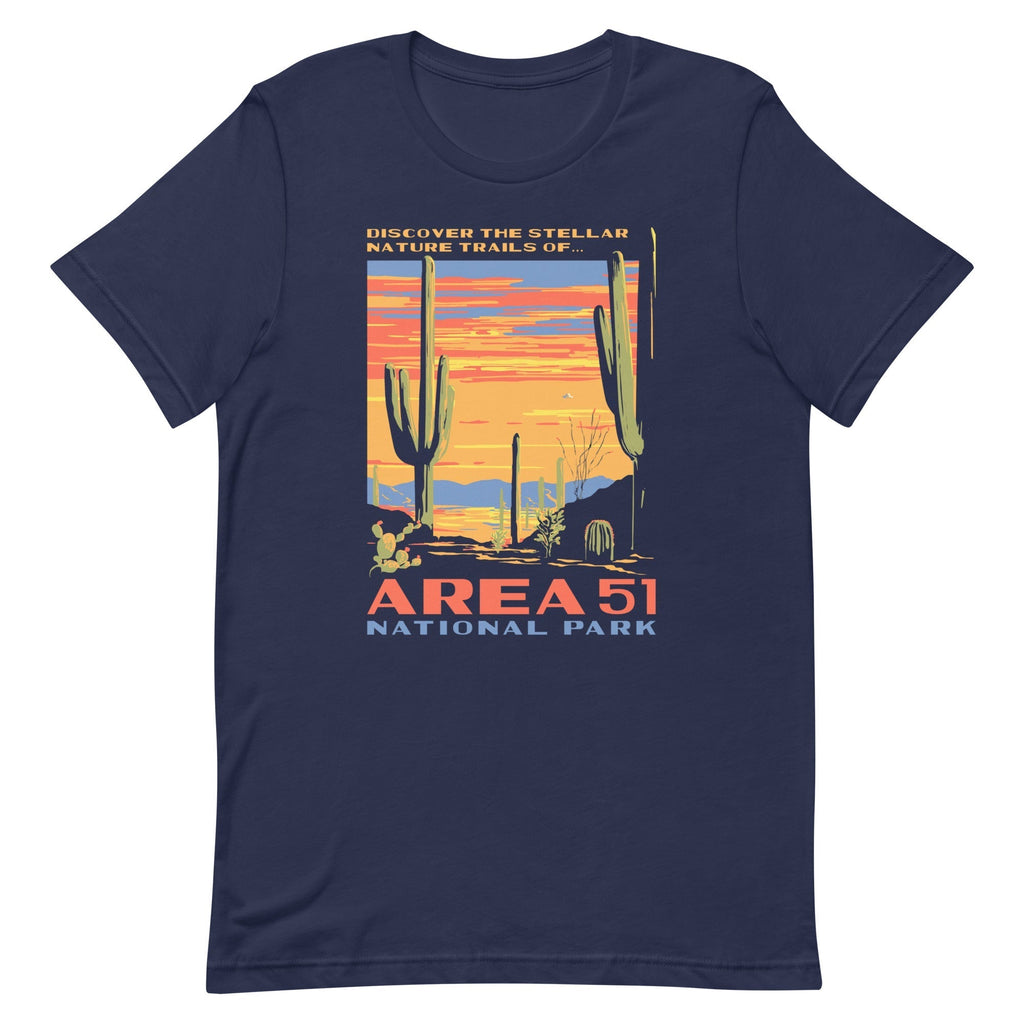 Area 51 National Park Men's Signature Tee Hoodie, Sweatshirt | CoreVibeTees.com (Image 2)